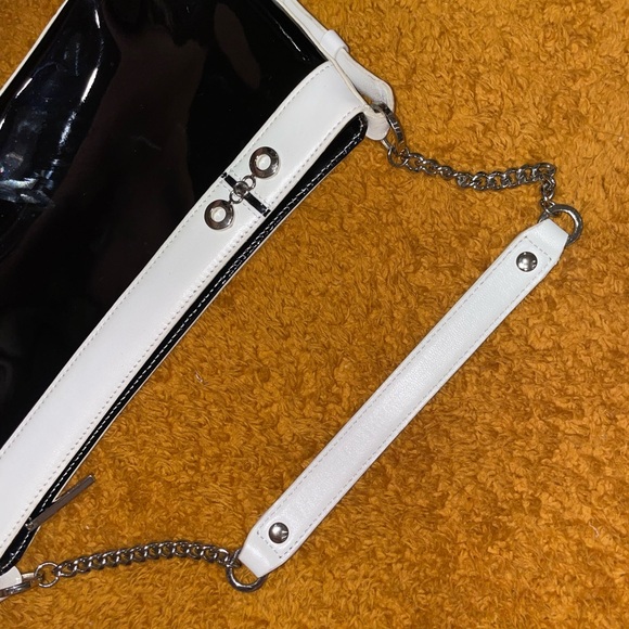 Via Spiga Black & White PVC Shoulder Bag - Picture 12 of 12